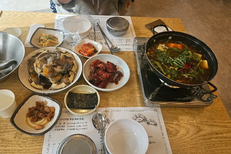 푸짐한 한 상 차림