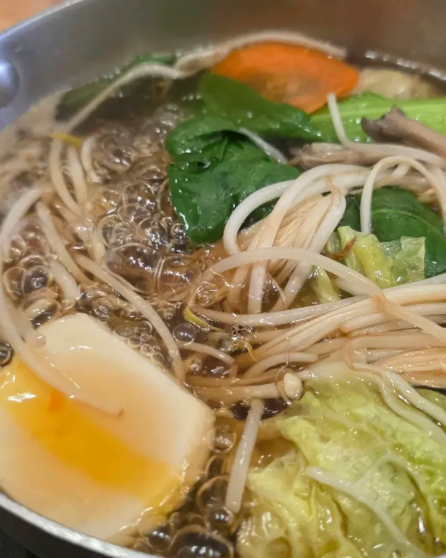 보글보글 끓는 샤브샤브