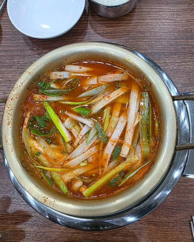 얼큰하고 시원한 국물이 일품인 동태탕