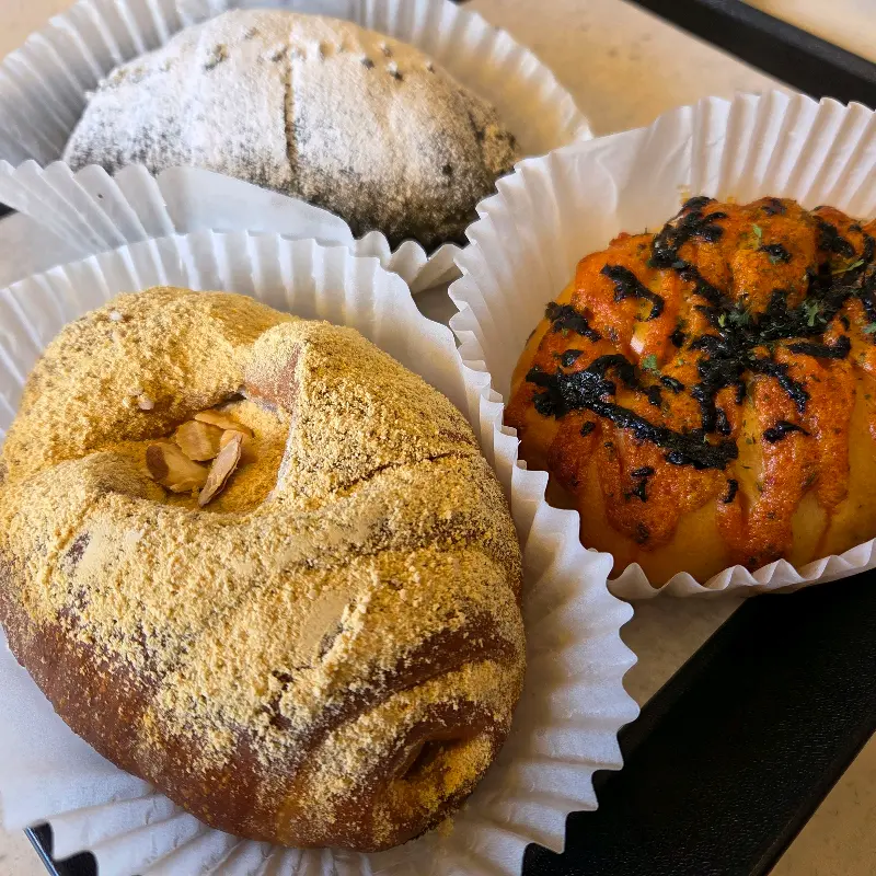 찹쌀떡, 명란 소금빵