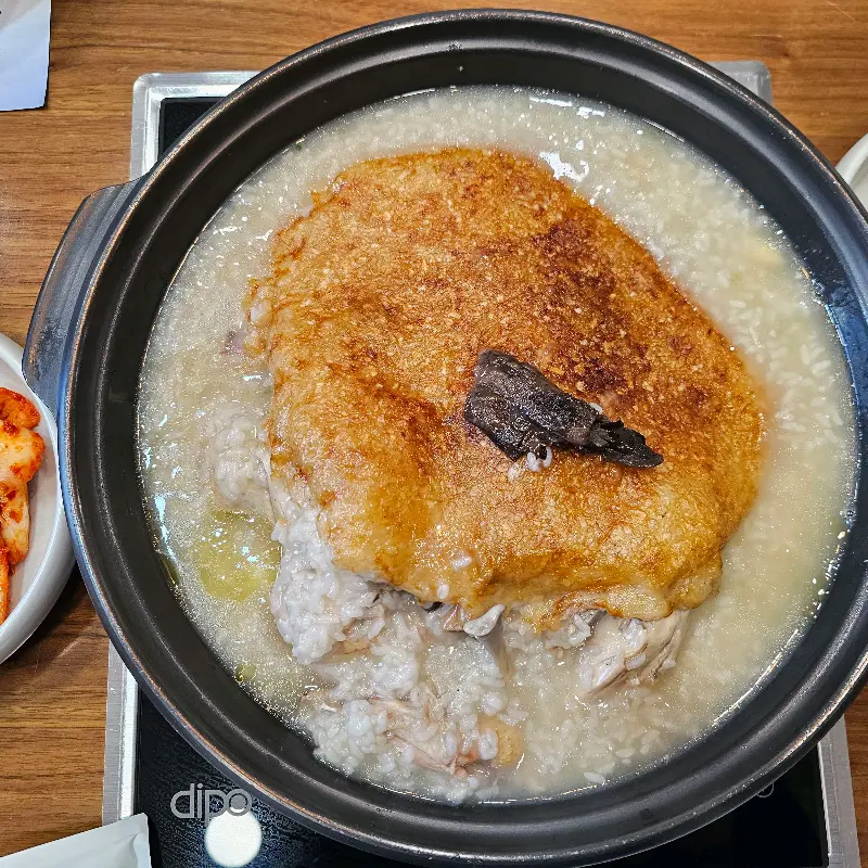 능이 누룽지 백숙의 위엄