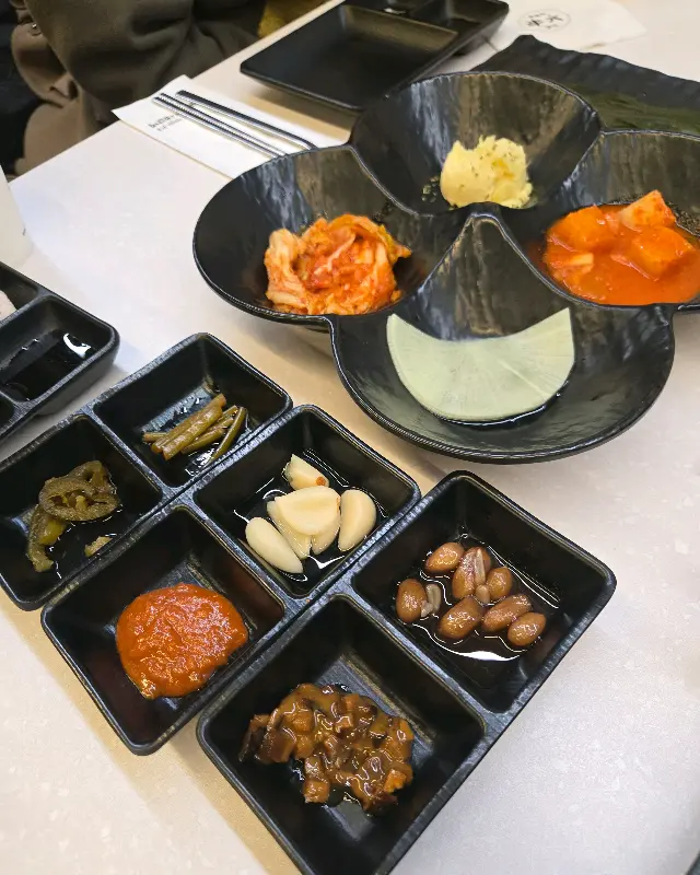 전설의 우대갈비 밑반찬