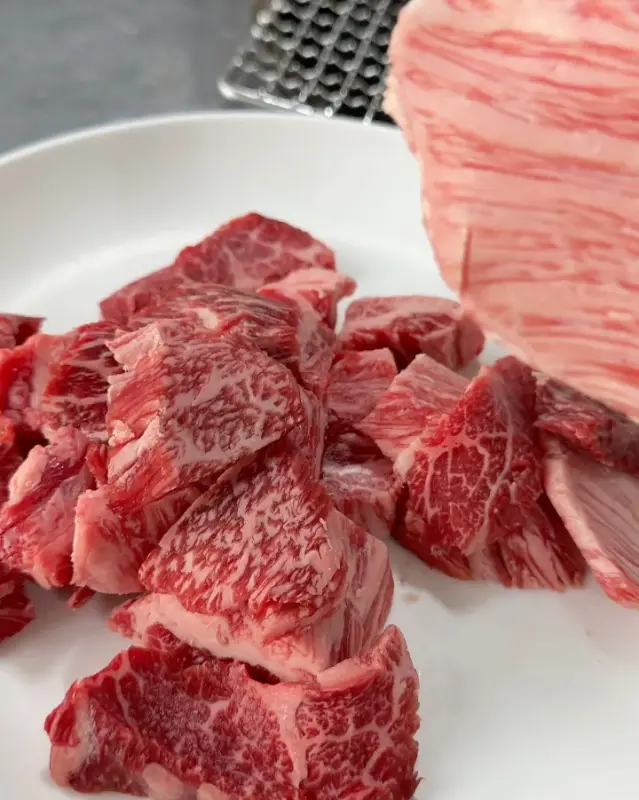 신선한 소갈비살