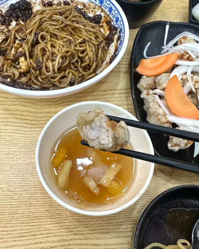 짜장과 탕수육을 함께