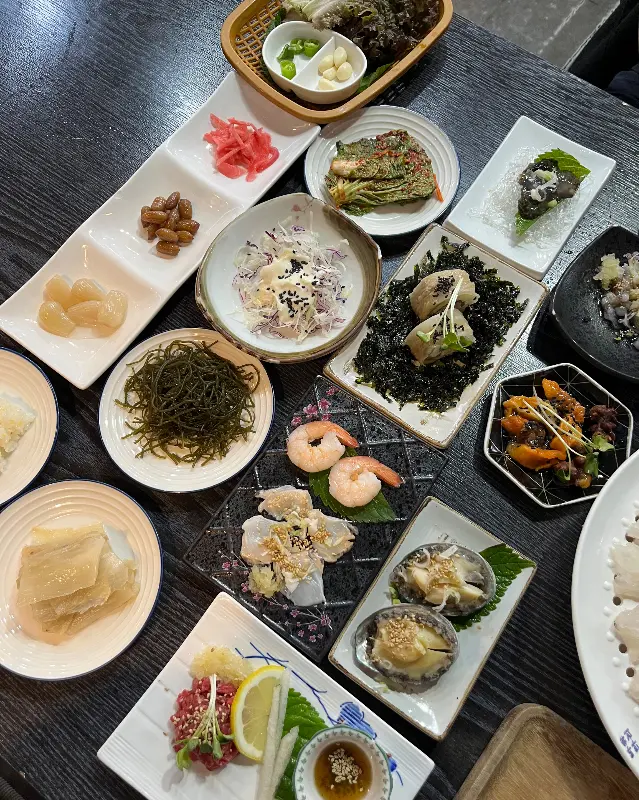 해운대대게횟집 메뉴