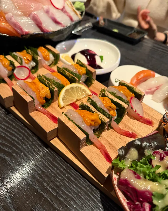 신선함이 눈으로 보이는 초밥