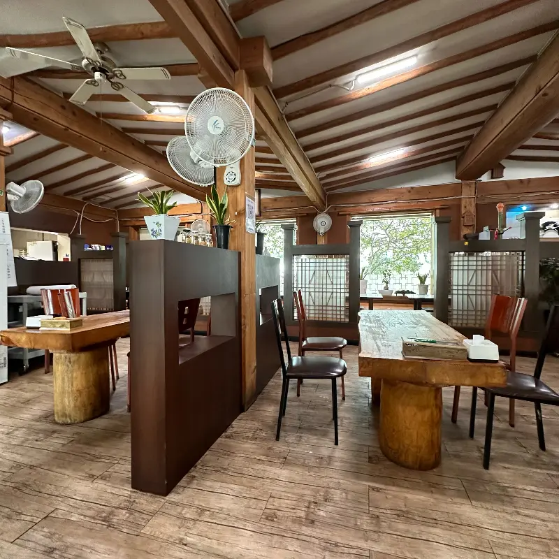 넓은 내부 공간