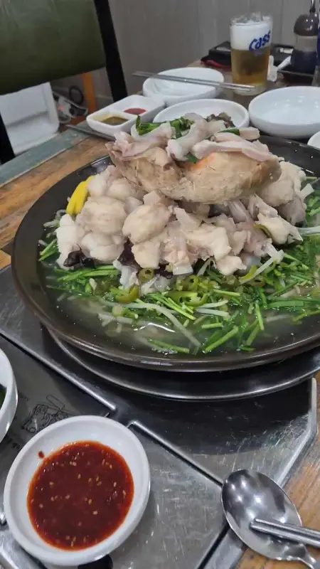 아구수육 비주얼