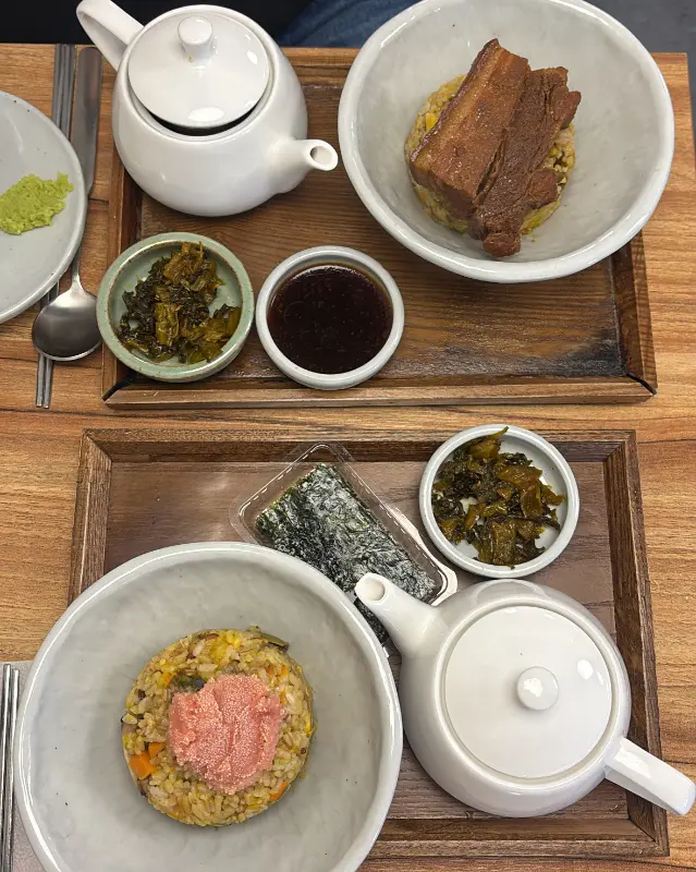 부타노가쿠니와 오츠동 오차즈케