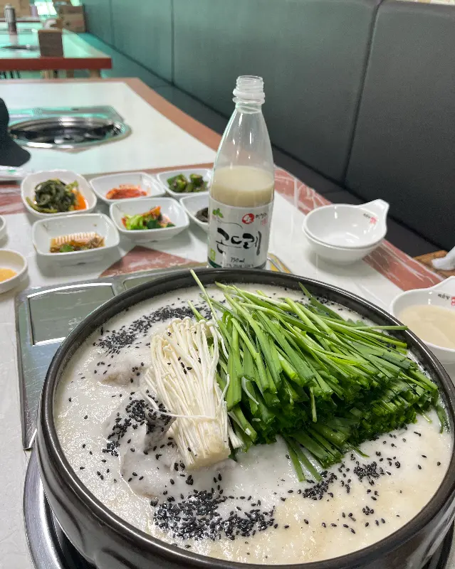 마백숙과 함께 즐기기 좋은 막걸리