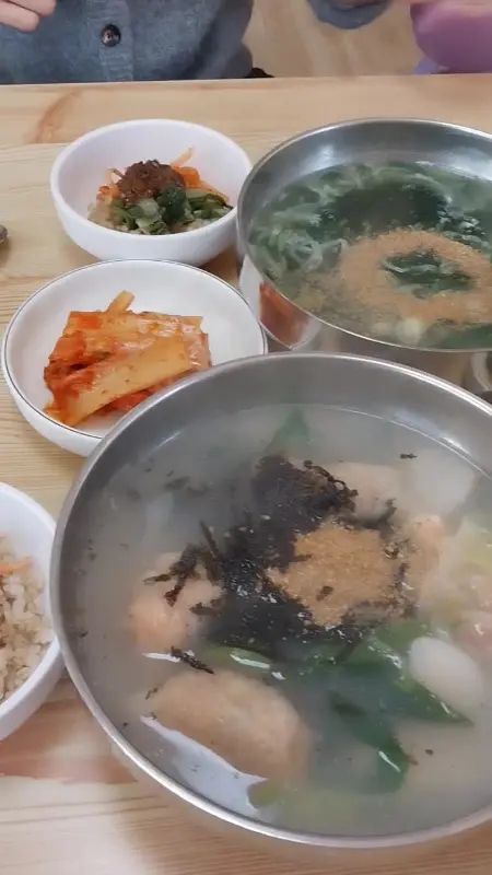 굴매생이칼국수의 따뜻한 위로