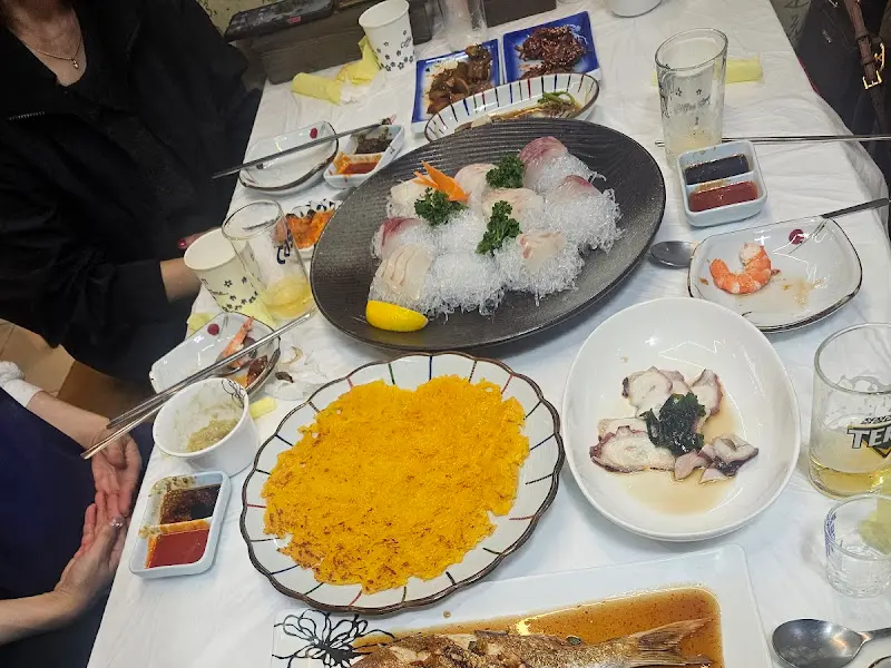 다채로운 해산물 한 상