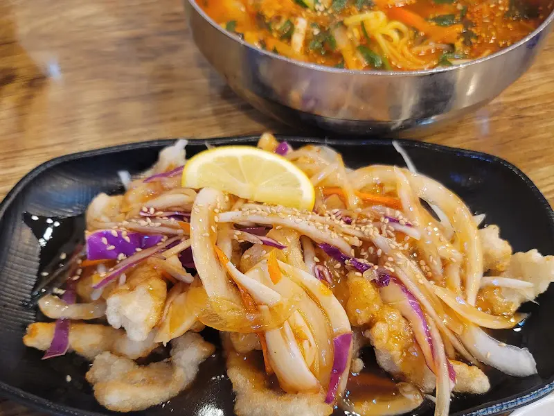 탕수육 근접 샷