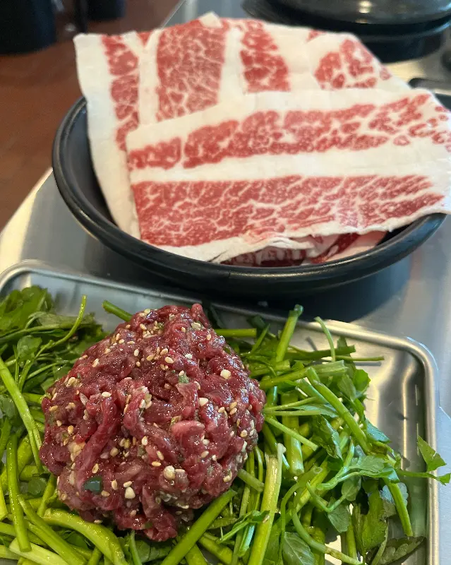 시원한 김치말이국수