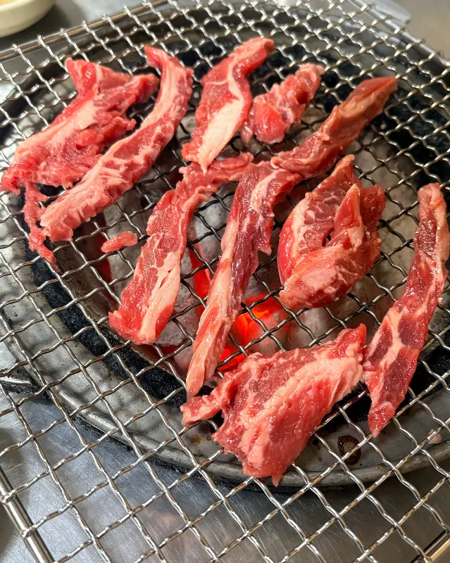 포천암소갈비살 실내 풍경