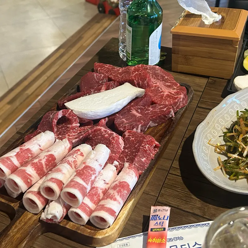 이화연가 메뉴판