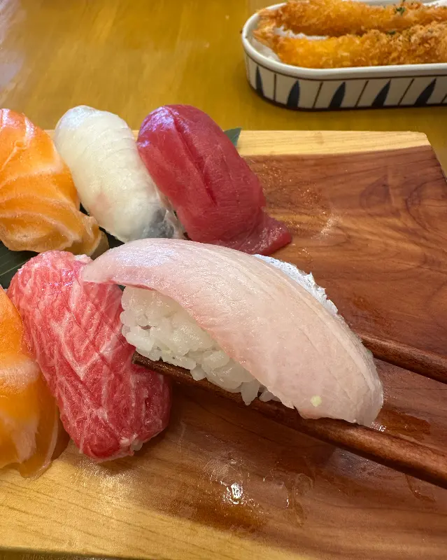 초밥 디테일 샷