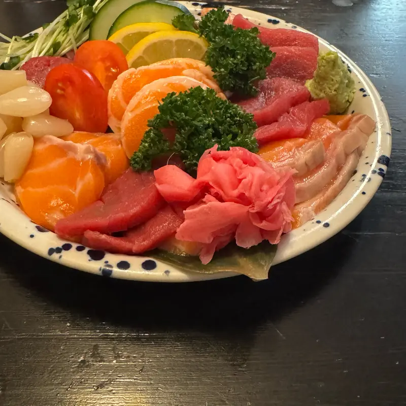 아름다운 사시미 한 상