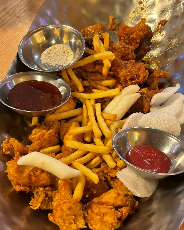 푸짐한 양에 놀라다