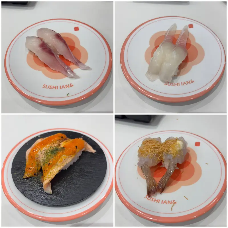 다양한 종류의 초밥