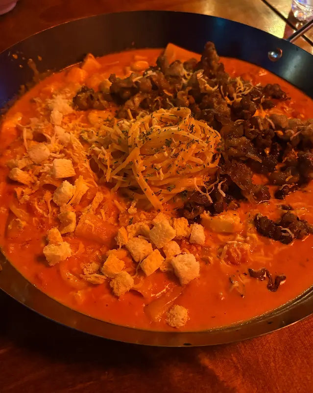 로제 떡볶이