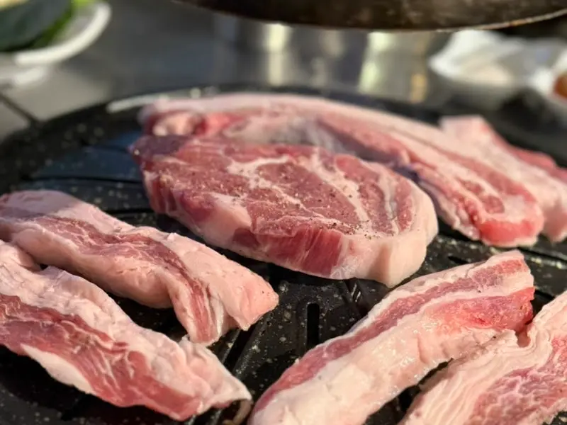 한돈 삼겹살