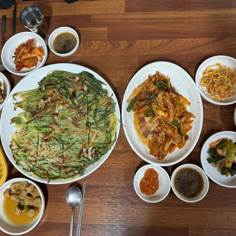 파전과 두루치기