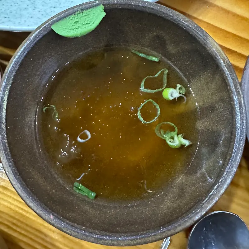 녹차소면 디테일샷