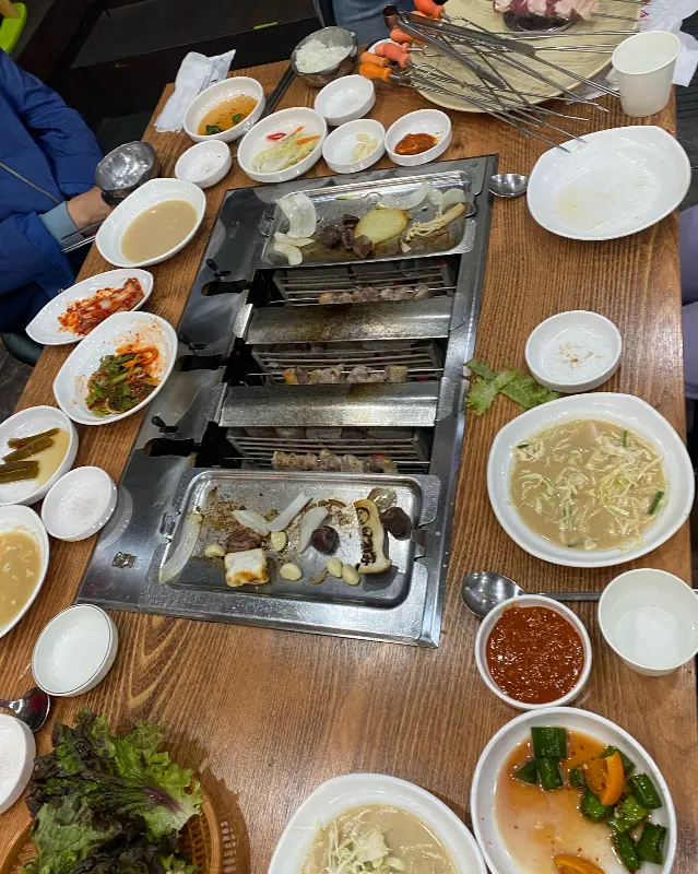 푸짐한 한 상 차림