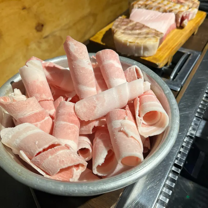 셀프바 대패 삼겹살