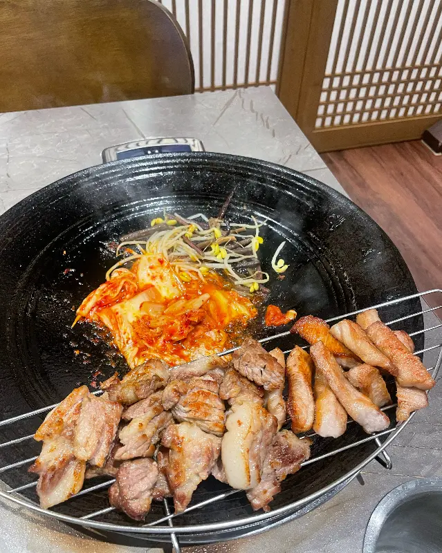 디지버 김치와 콩나물