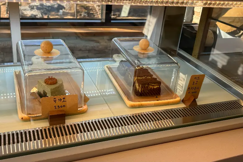 디저트 쇼케이스