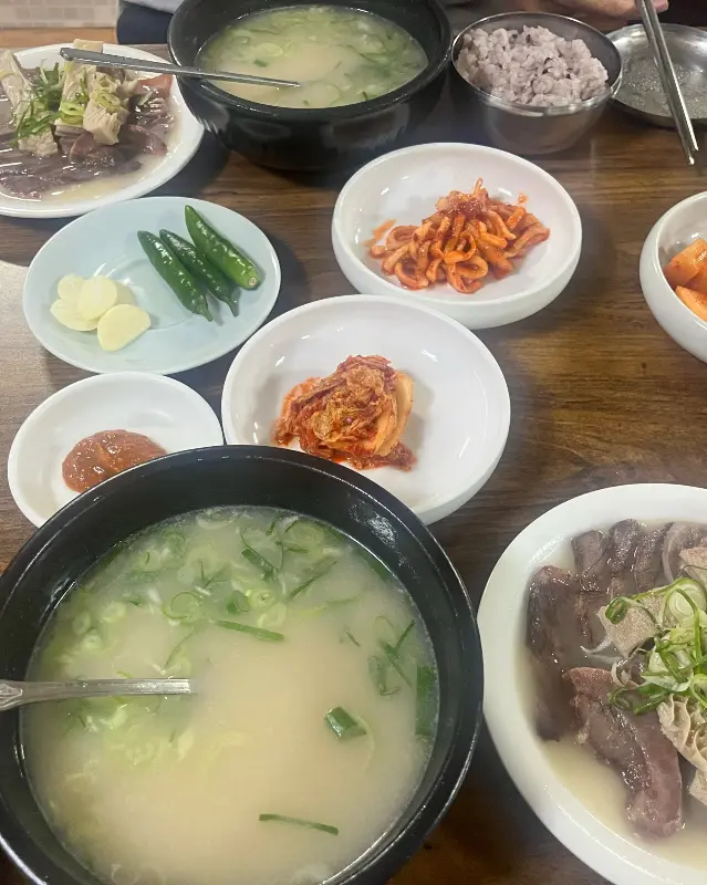 푸짐한 한 상 차림