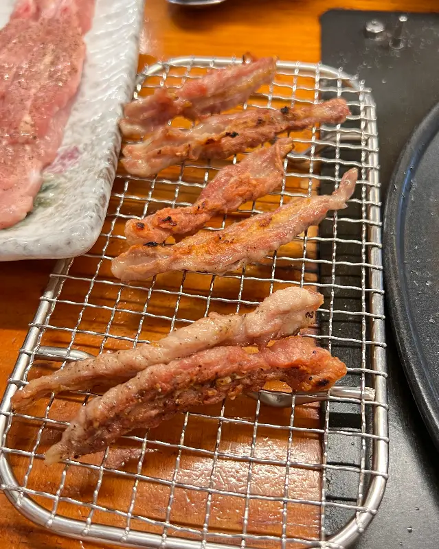 닭갈비 구워지는 모습