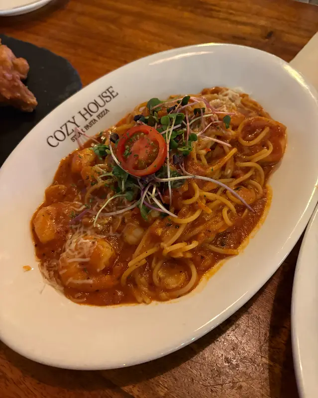 새우 토마토 파스타