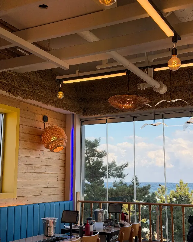 브라보칼국수 매장 내부