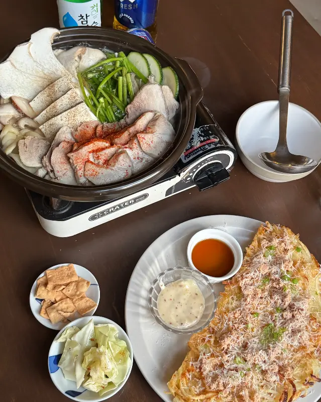 연저육과 감자전