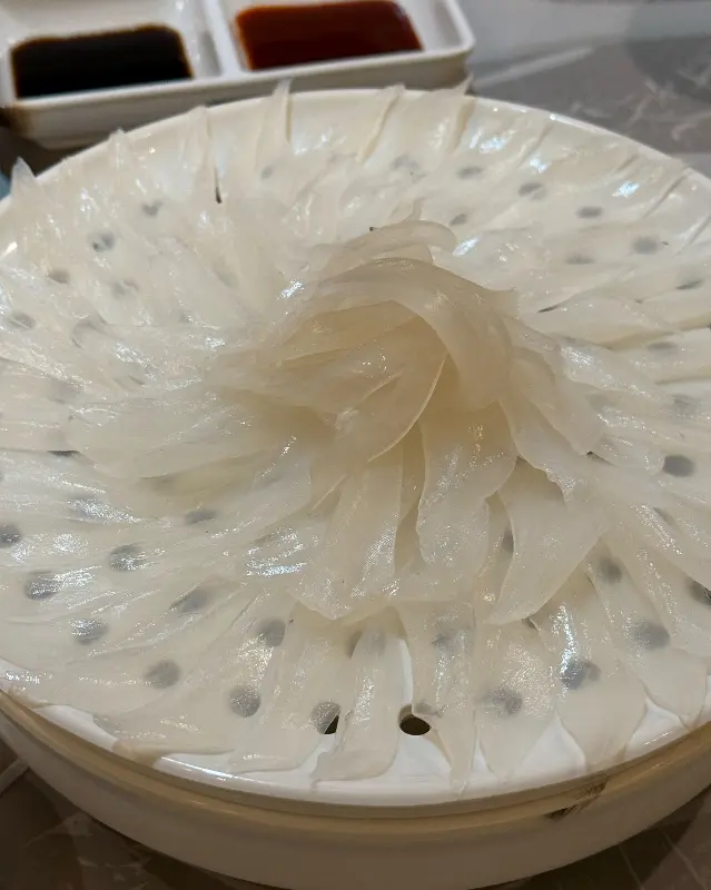 가지런히 놓인 호래기