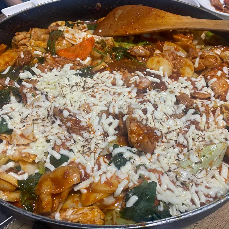치즈 닭갈비