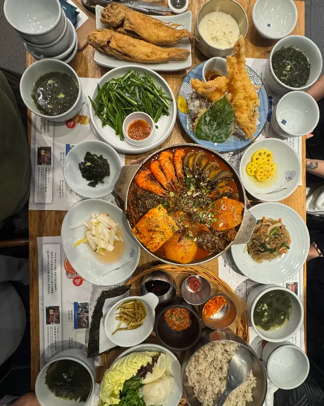 푸짐한 한 상 차림