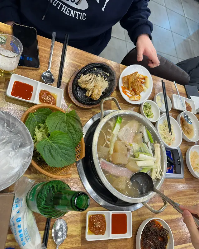 푸짐한 한 상 차림