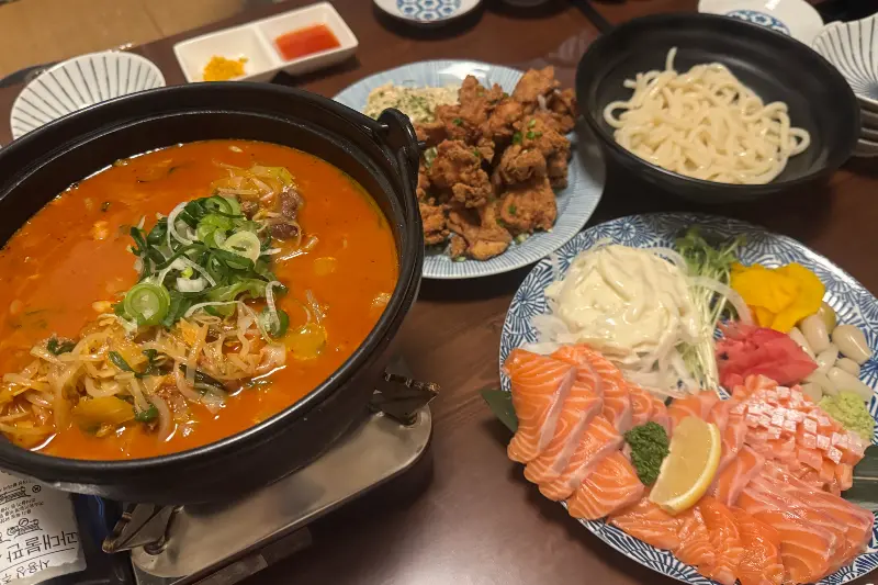 푸짐한 한 상 차림