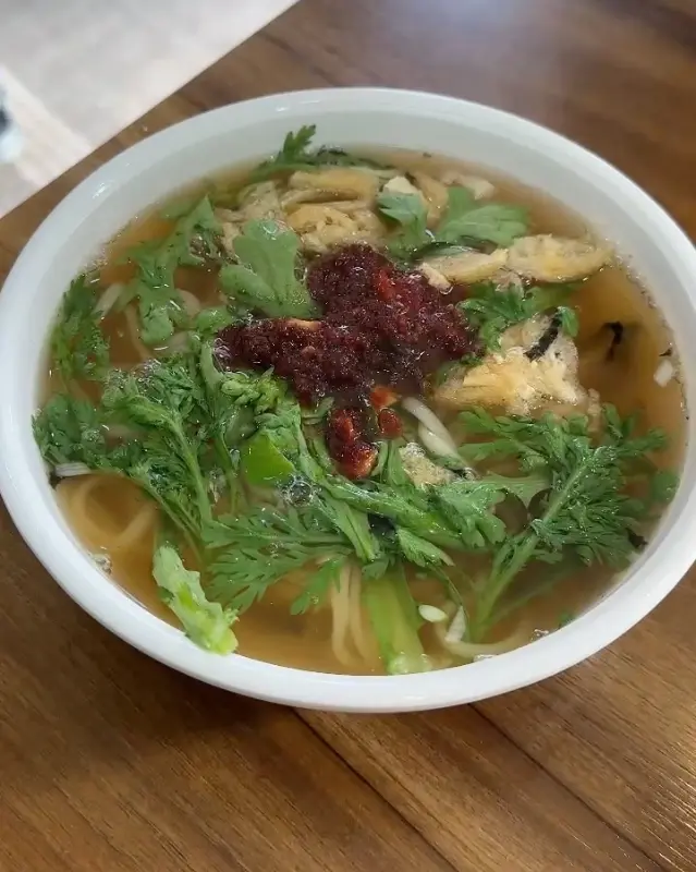 얼큰한 즉석우동