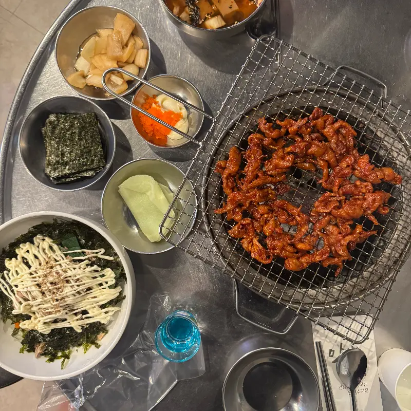 모자온달 한 상 차림