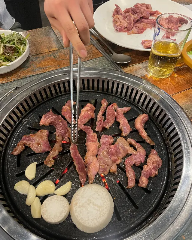 노릇노릇 익어가는 갈매기살