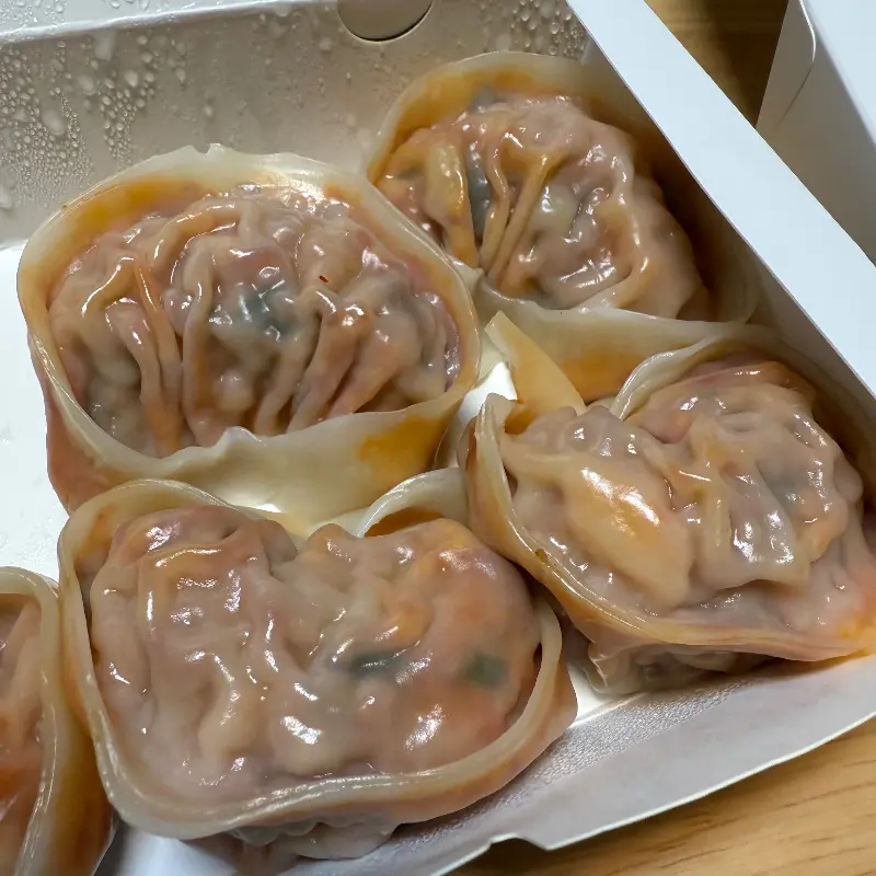 매콤한 김치만두