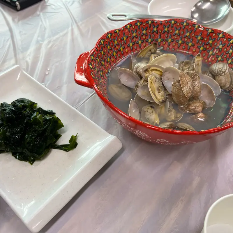 싱싱한 바지락