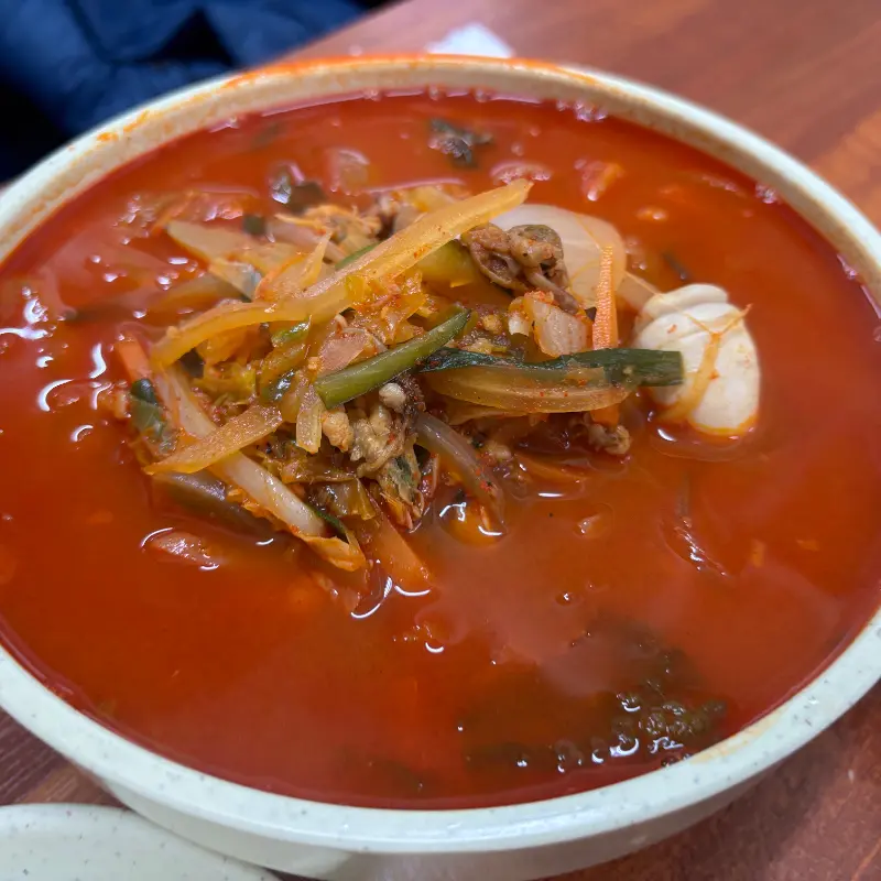 소림각 짬뽕 비주얼