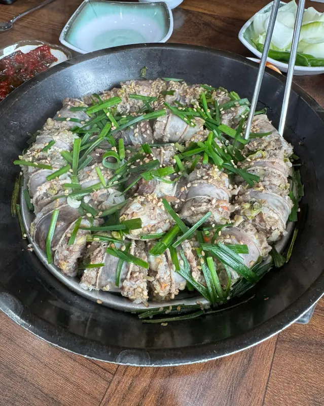 모듬 순대 비주얼