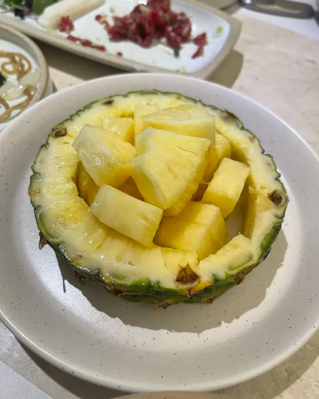 고기 굽는 모습